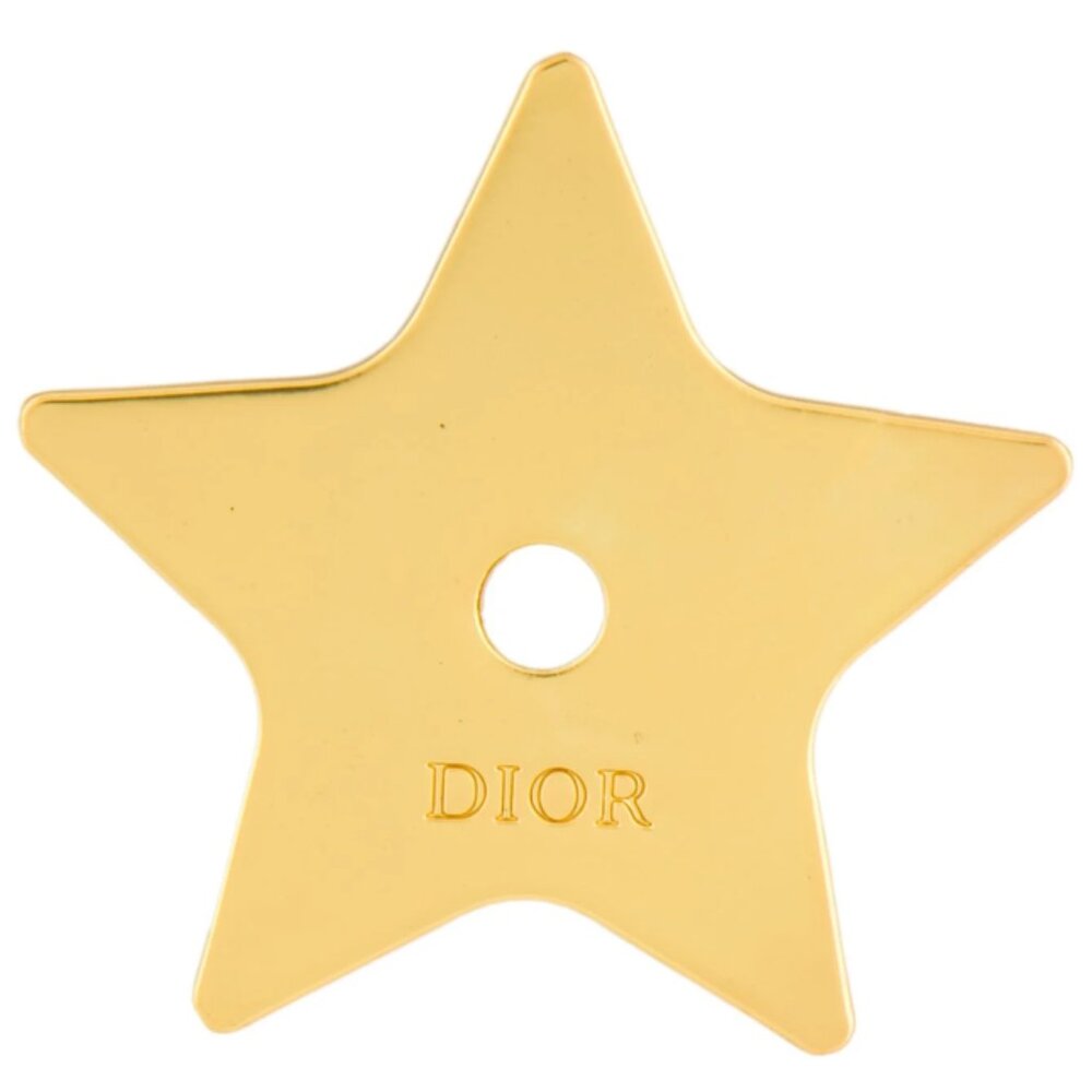 Christian Dior Gold Star Bag Charm